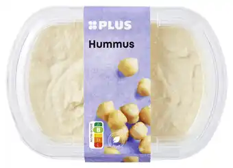 PLUS PLUS Hummus naturel aanbieding