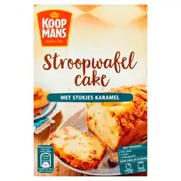 PLUS Koopmans mix voor stroopwafelcake aanbieding