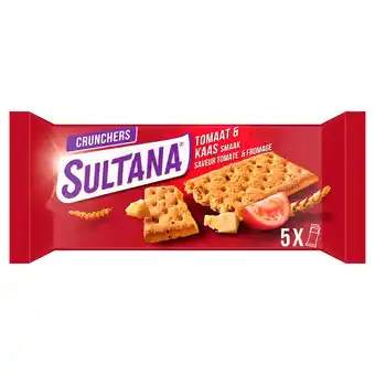 PLUS Sultana Crunchers Kaas/Tomaat aanbieding