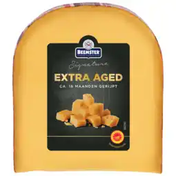 PLUS Beemster Signature Extra Aged 48+ borrelstuk aanbieding