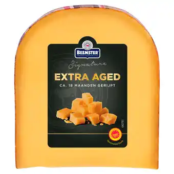 PLUS Beemster Signature Extra Aged 48+ borrelstuk aanbieding
