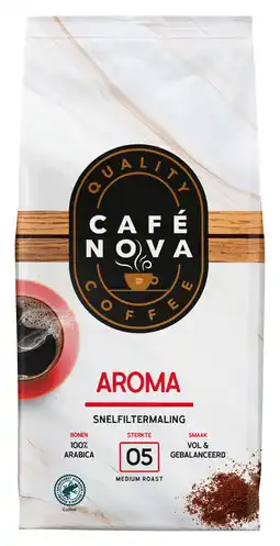 PLUS Café Nova Filterkoffie roodmerk aanbieding