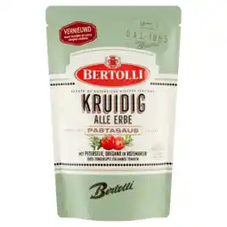PLUS Bertolli Pastasaus alle Erbe aanbieding