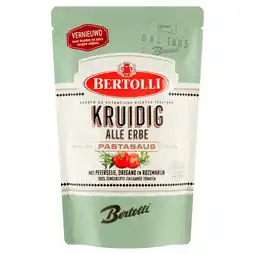 PLUS Bertolli Pastasaus alle Erbe aanbieding