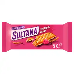 PLUS Sultana FruitBiscuits Framboos aanbieding