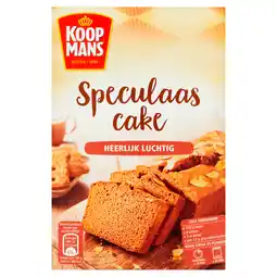 PLUS Koopmans Speculaascake aanbieding