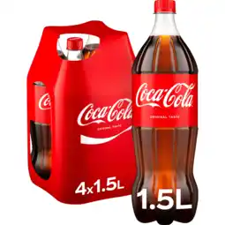 PLUS Coca-Cola Original taste 4-pack aanbieding