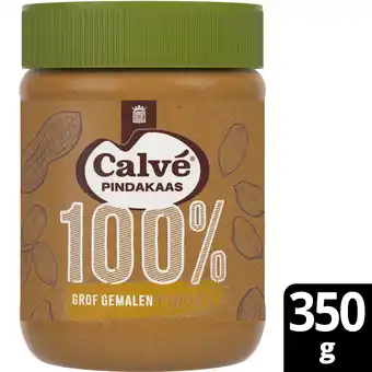 PLUS Calvé Pindakaas grof gemalen pinda's aanbieding