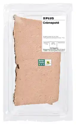PLUS PLUS Cremepaté aanbieding