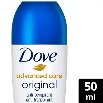 PLUS Dove Deodorant roller original aanbieding