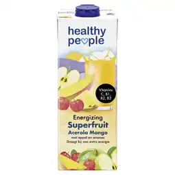 PLUS Healthy People Superfruit Mango Acerola aanbieding
