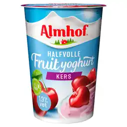 PLUS Almhof Halfvolle fruityoghurt kers aanbieding