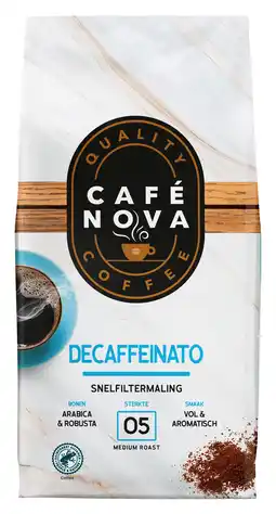 PLUS Café Nova Filterkoffie decaf aanbieding