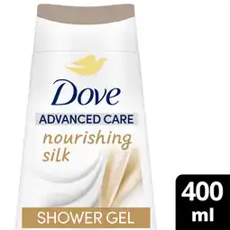 PLUS Dove Advanced douchegel Nourishing Silk aanbieding