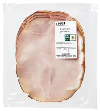 PLUS PLUS Gebakken beenham aanbieding