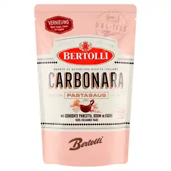 PLUS Bertolli Pastasaus Carbonara aanbieding