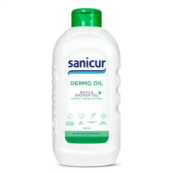 PLUS Sanicur Bad- en douchegel dermo olie aanbieding
