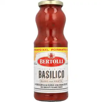 PLUS Bertolli Basilico sugo per pasta aanbieding