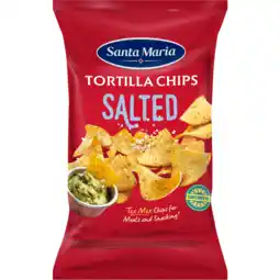 PLUS Santa maria Tortilla Chips Salted aanbieding