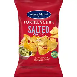 PLUS Santa maria Tortilla Chips Salted aanbieding