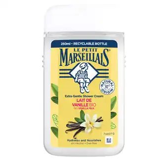 PLUS Le Petit Marseiliais Showercream Vanilla Milk aanbieding