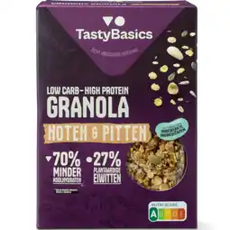 PLUS TastyBasics Granola noten en pitten aanbieding