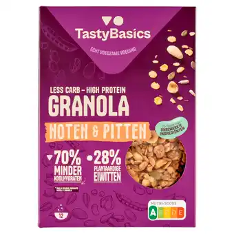 PLUS TastyBasics Granola noten en pitten aanbieding