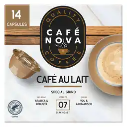 PLUS Café Nova Koffiecapsules café au lait aanbieding