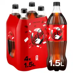 PLUS Coca-Cola Zero sugar 4-pack aanbieding