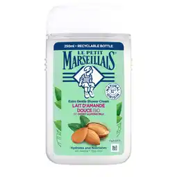 PLUS Le Petit Marseiliais Showercream Sweet Almond aanbieding