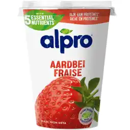PLUS Alpro Plantaardige Variatie Yoghurt Aardbei aanbieding