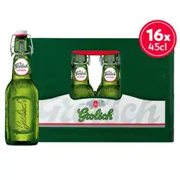 PLUS Grolsch Premium pilsner bier beugel aanbieding
