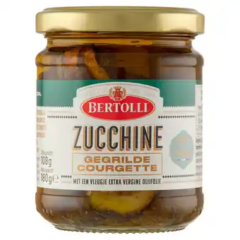 PLUS Bertolli Zucchine - gegrilde courgette aanbieding