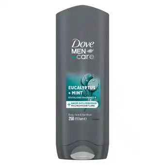 PLUS Dove Douche M+C Show Eucalyptus + Mint aanbieding
