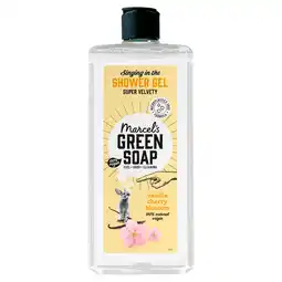 PLUS Marcel's Green Soap Douchegel Vanilla & Cherry Blossom aanbieding