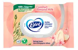 PLUS Edet Vochtig toiletpapier Amandel aanbieding