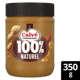 PLUS Calvé Pindakaas fijn gemalen pinda's aanbieding