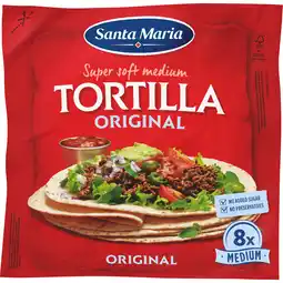 PLUS Santa maria Tortilla original medium aanbieding