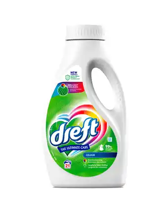 PLUS Dreft vloeibaar wasmiddel colour 21sc aanbieding