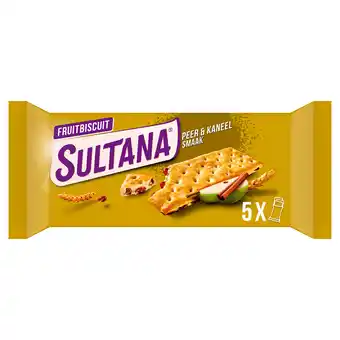 PLUS Sultana FruitBiscuits Peer/Kaneel aanbieding