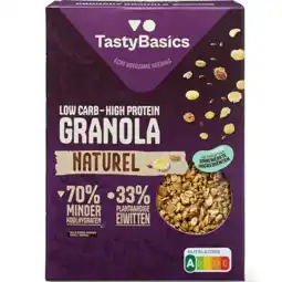 PLUS TastyBasics Granola naturel aanbieding