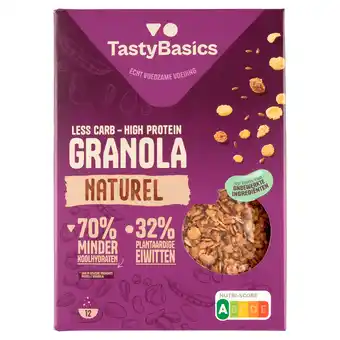 PLUS TastyBasics Granola naturel aanbieding