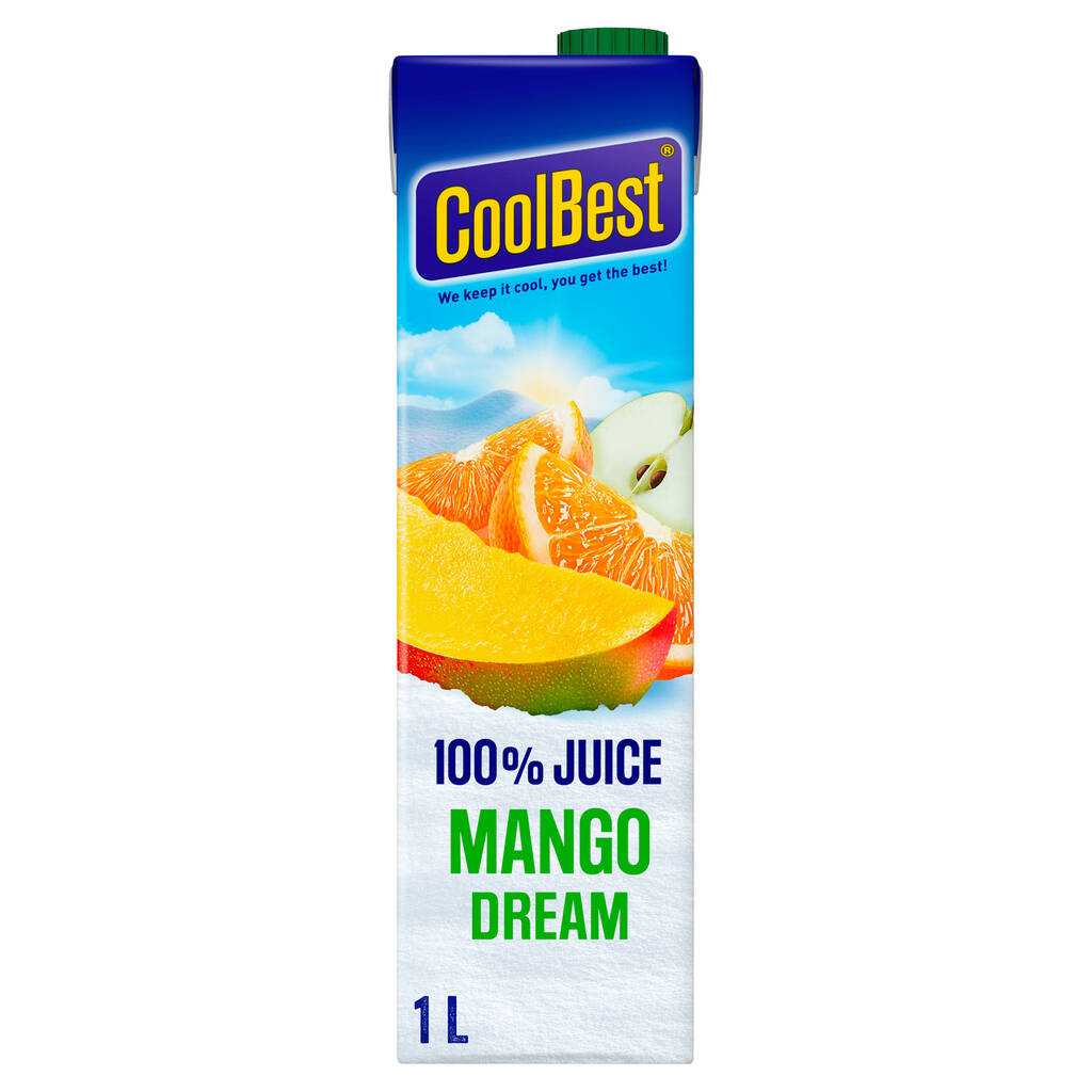 Coolbest Sap mango dream Per 1000 ml aanbieding bij PLUS