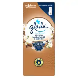PLUS Glade by Brise Touch & Fresh navul sensual sandalwood aanbieding