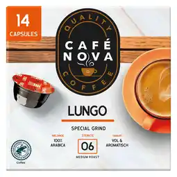 PLUS Café Nova Koffiecapsules lungo aanbieding
