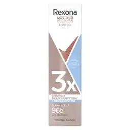 PLUS Rexona Deospray Clean scent max protection aanbieding