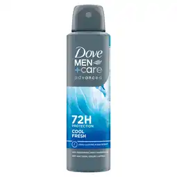 PLUS Dove For Men Deospray care cool fresh aanbieding