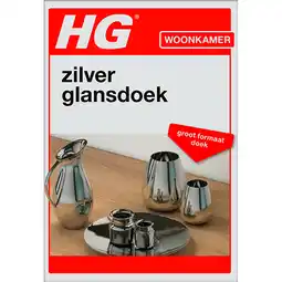 PLUS HG Zilver glans doek aanbieding