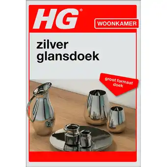 PLUS HG Zilver glans doek aanbieding