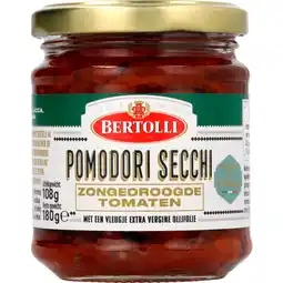 PLUS Bertolli Zongedroogde tomaten aanbieding